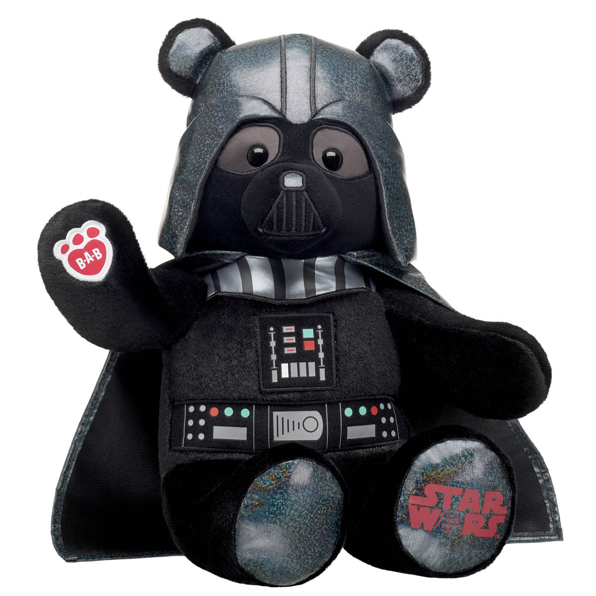 Build-A-Bear Star Wars ぬいぐるみ ダースベイダー Star Wars™ Darth Vader Hologram Teddy Bear