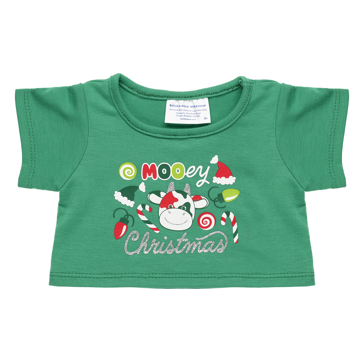 Inclusion is a Gift - green Teddy bear with a t-shirt – Littlest Warrior