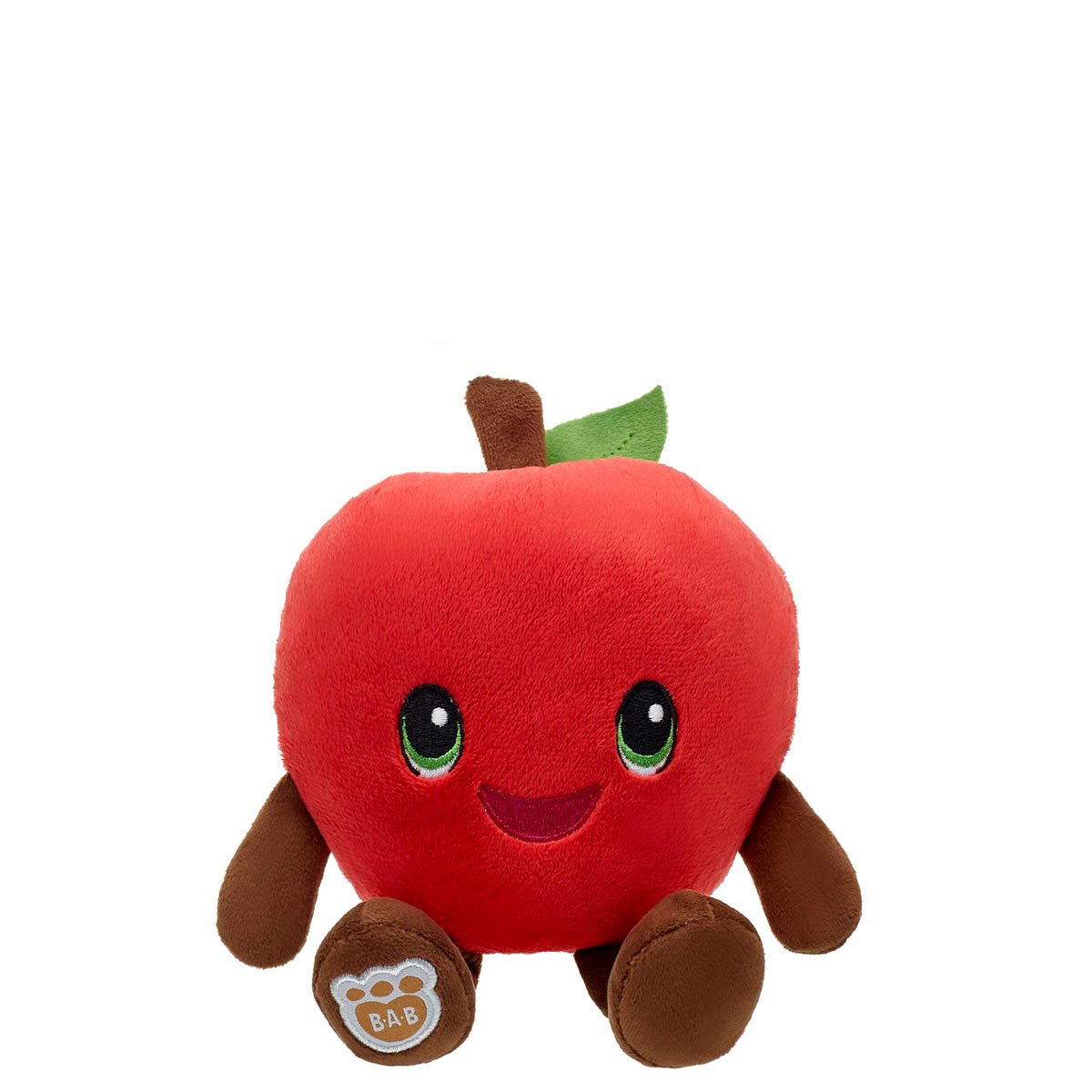 Build-A-Bear Stuffed Toy Buddies Mini Happy Apple Plush in Red