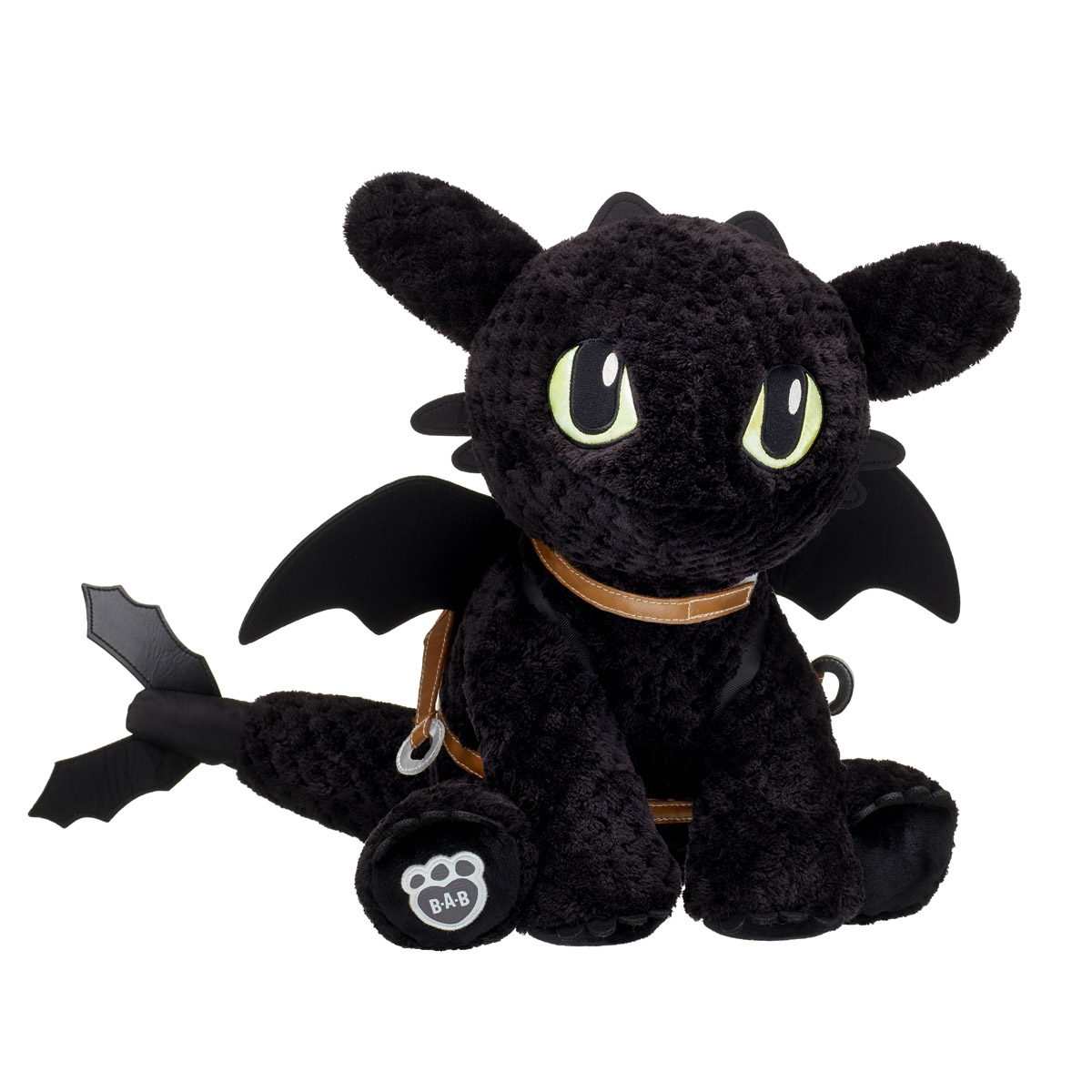 How to Train Your Dragon Toothless Plush & Saddle | Build-A-Bear®
