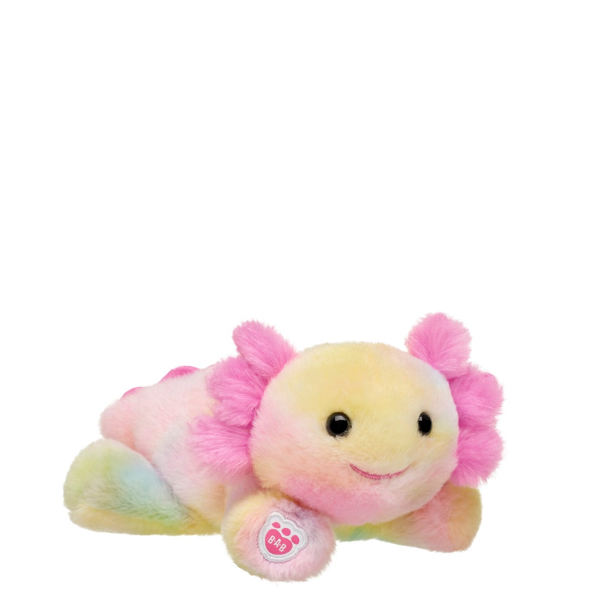 Mini Beans Tie-Dye Axolotl Stuffed Animal