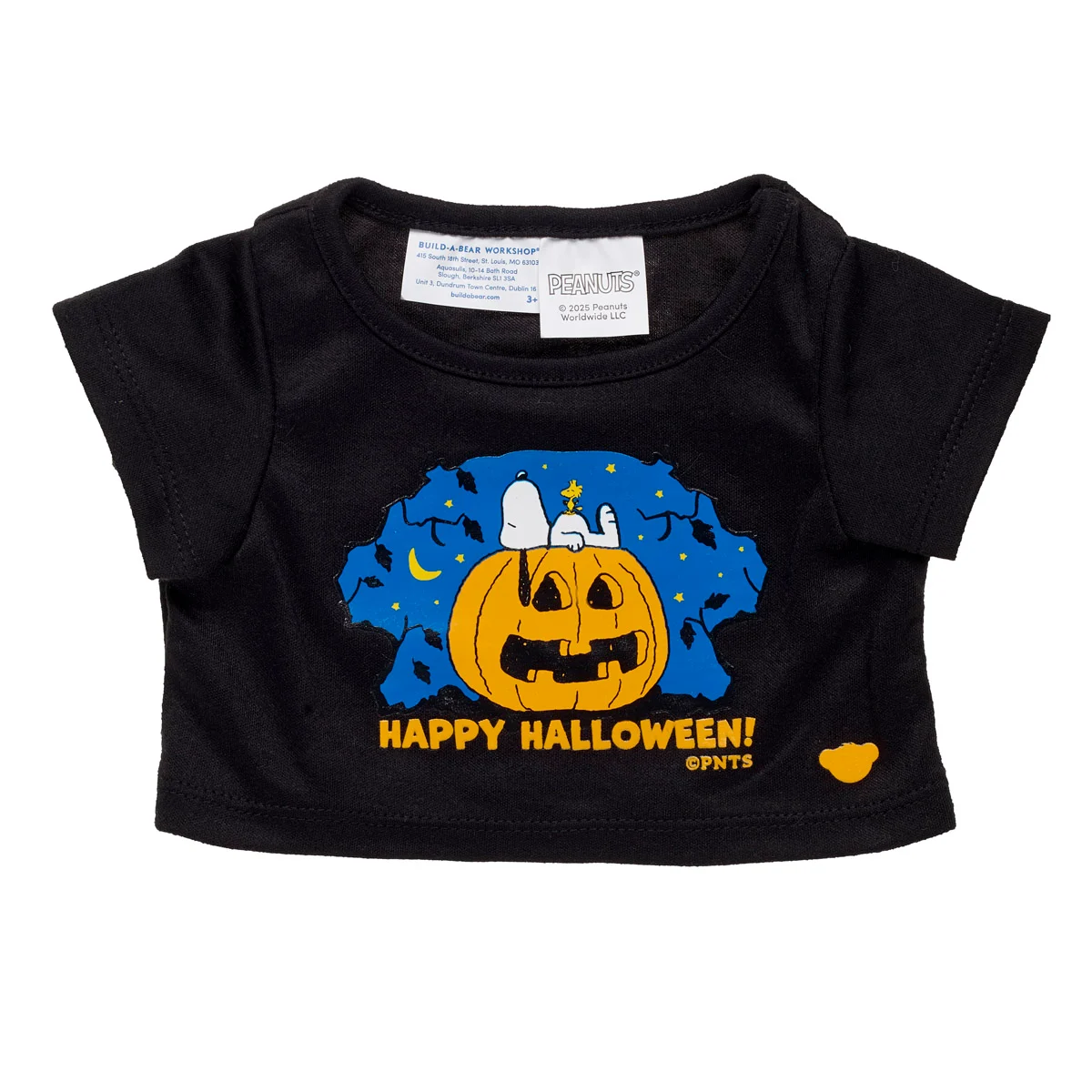 Peanuts® Happy Halloween T-Shirt for Plush Toys Build-A-Bear®