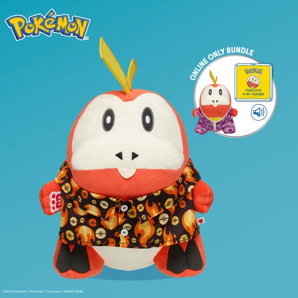 Pok&eacute;mon Fuecoco Plush Bundle