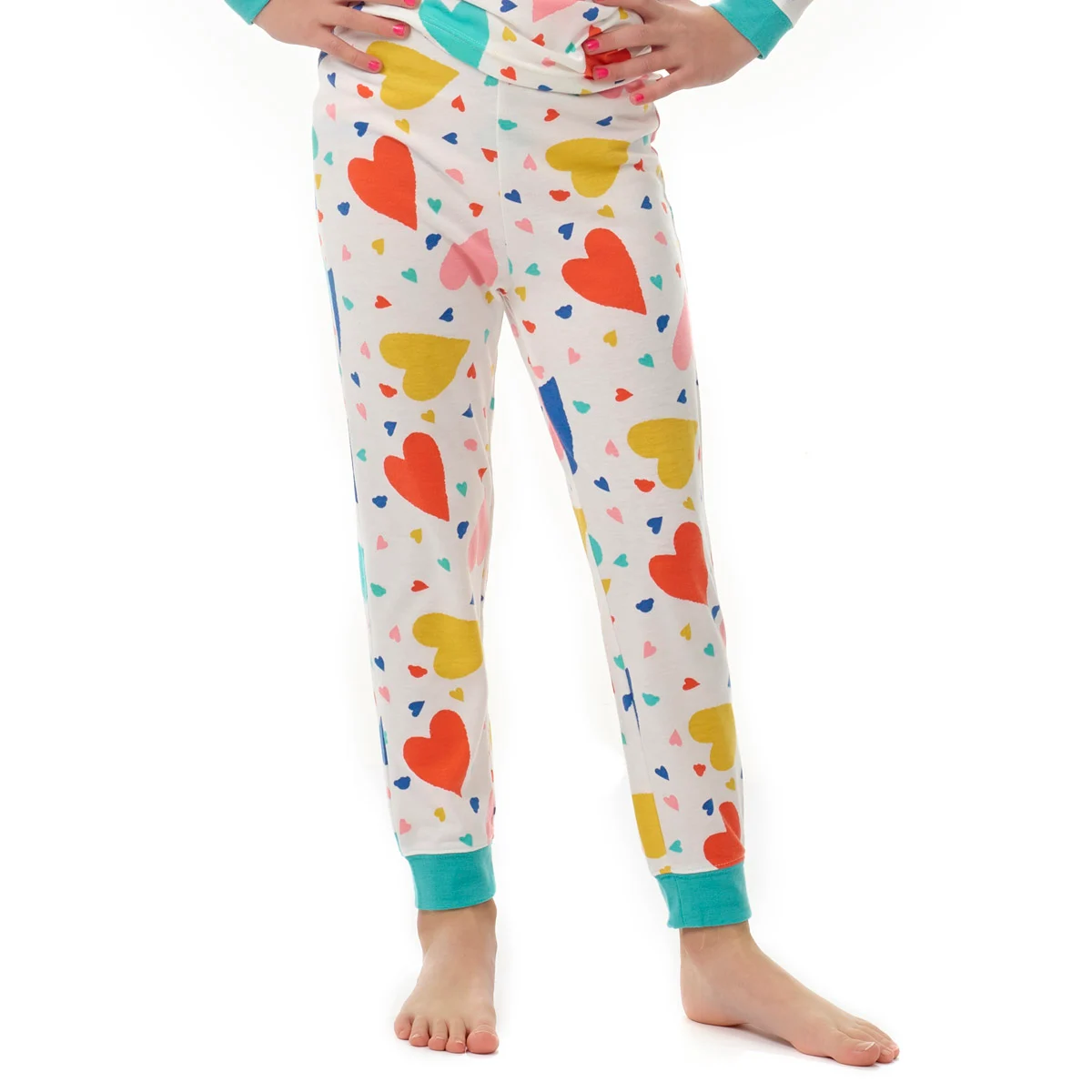 Build-A-Bear Pajama Shop™ Colorful Hearts PJ Pants - Toddler