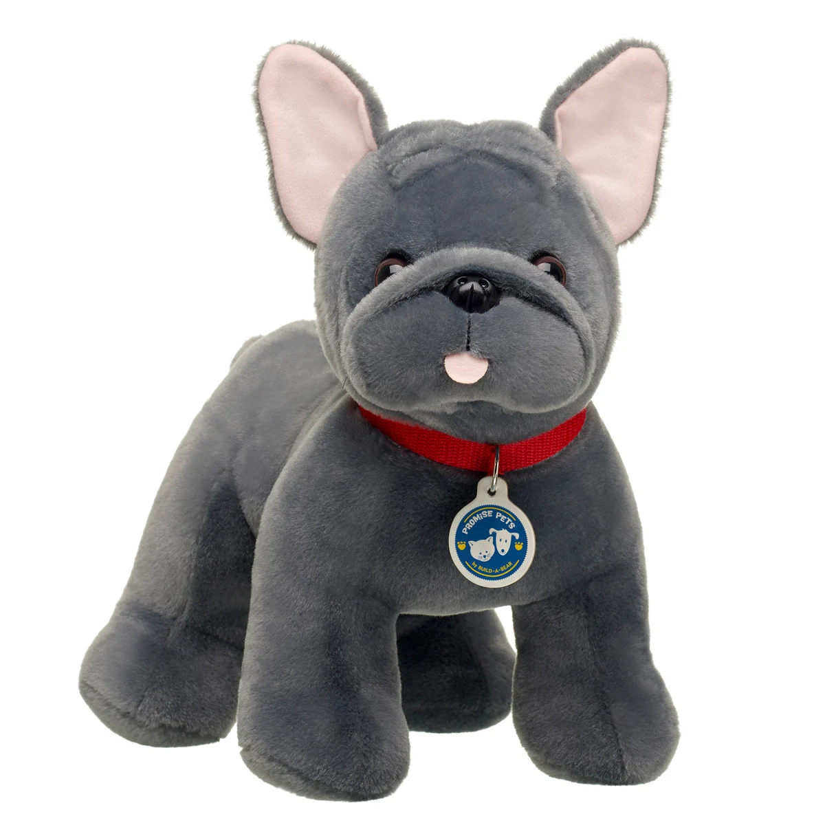 Peluche Anima Bulldog Français Neuve - Jouet Miniature, Fabriqué En France, 3-4 Ans