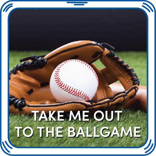 RD take me out to the ball game, baseball, bat, song, American