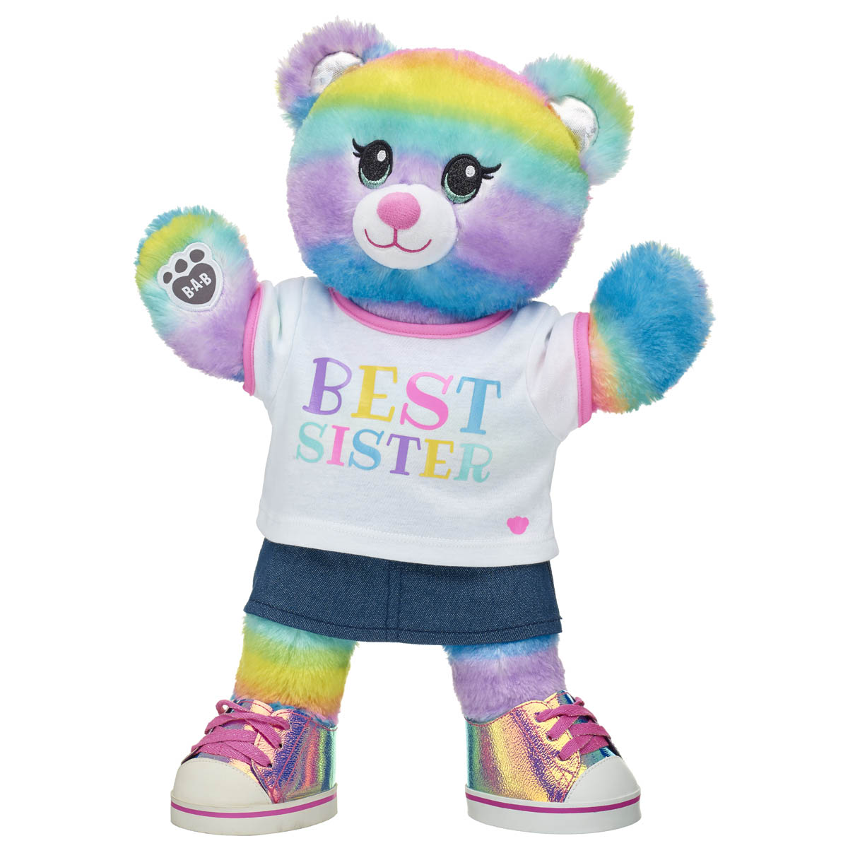 Rainbow Friends Bear Best Sister Gift