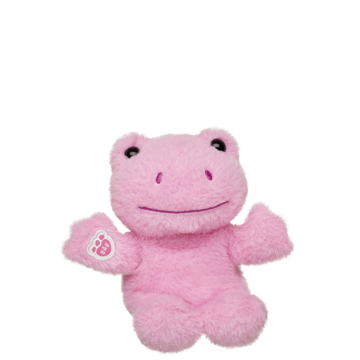 Mini Beans Spring Pink Frog Stuffed Animal | Build-A-Bear®
