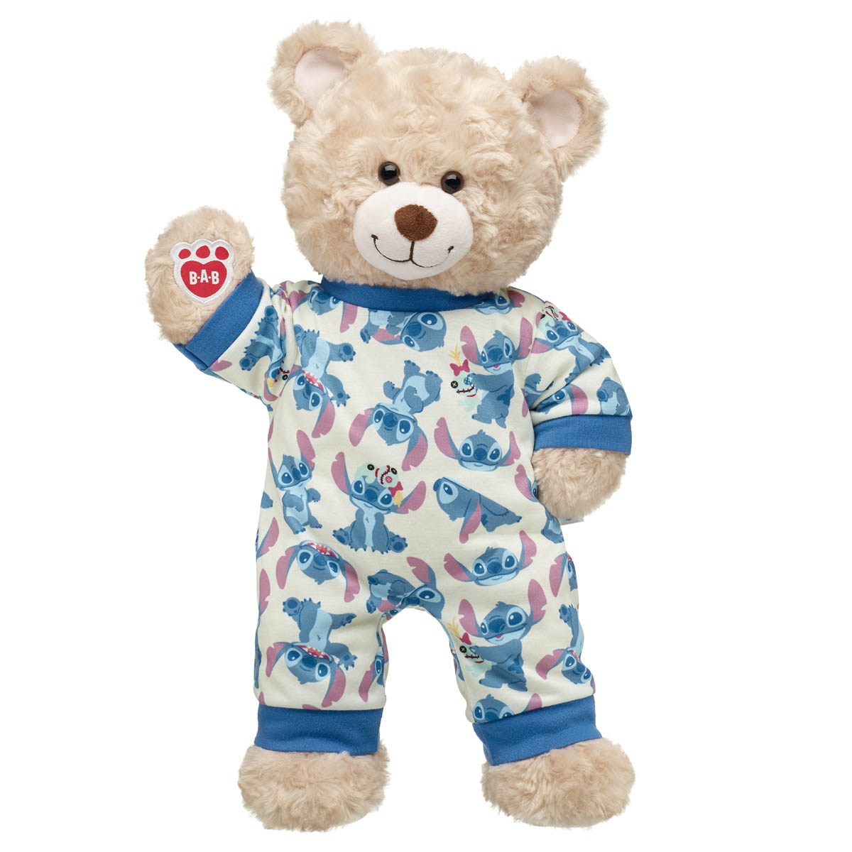 Happy Hugs Teddy Bear Disney Stitch PJs Set | Build-A-Bear®