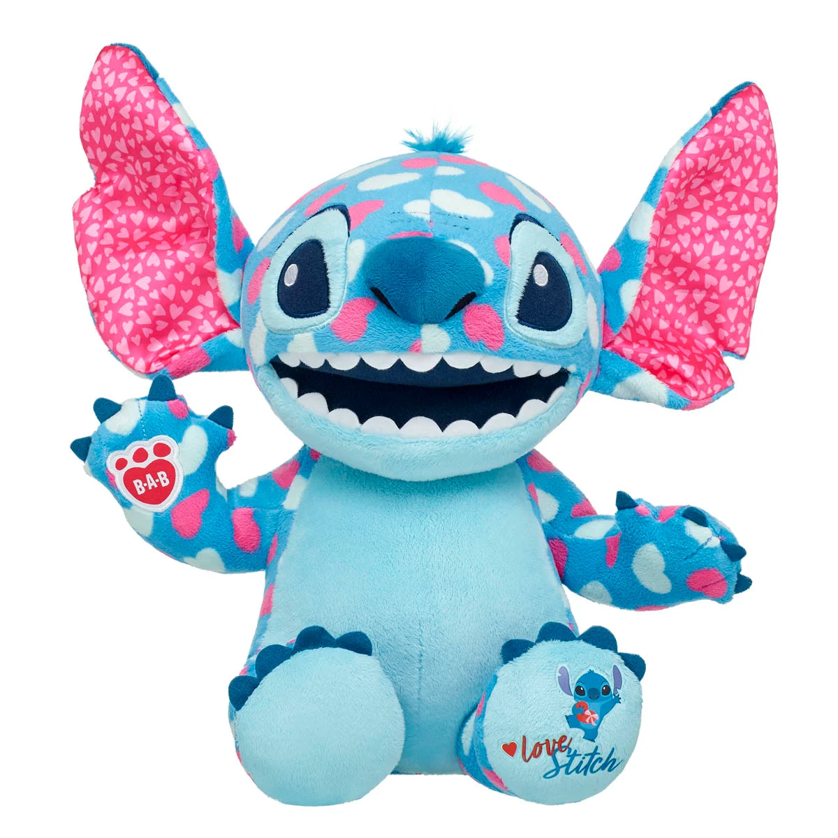 Build-A-Bear Workshop Disney Lots of Love Stitch Plush