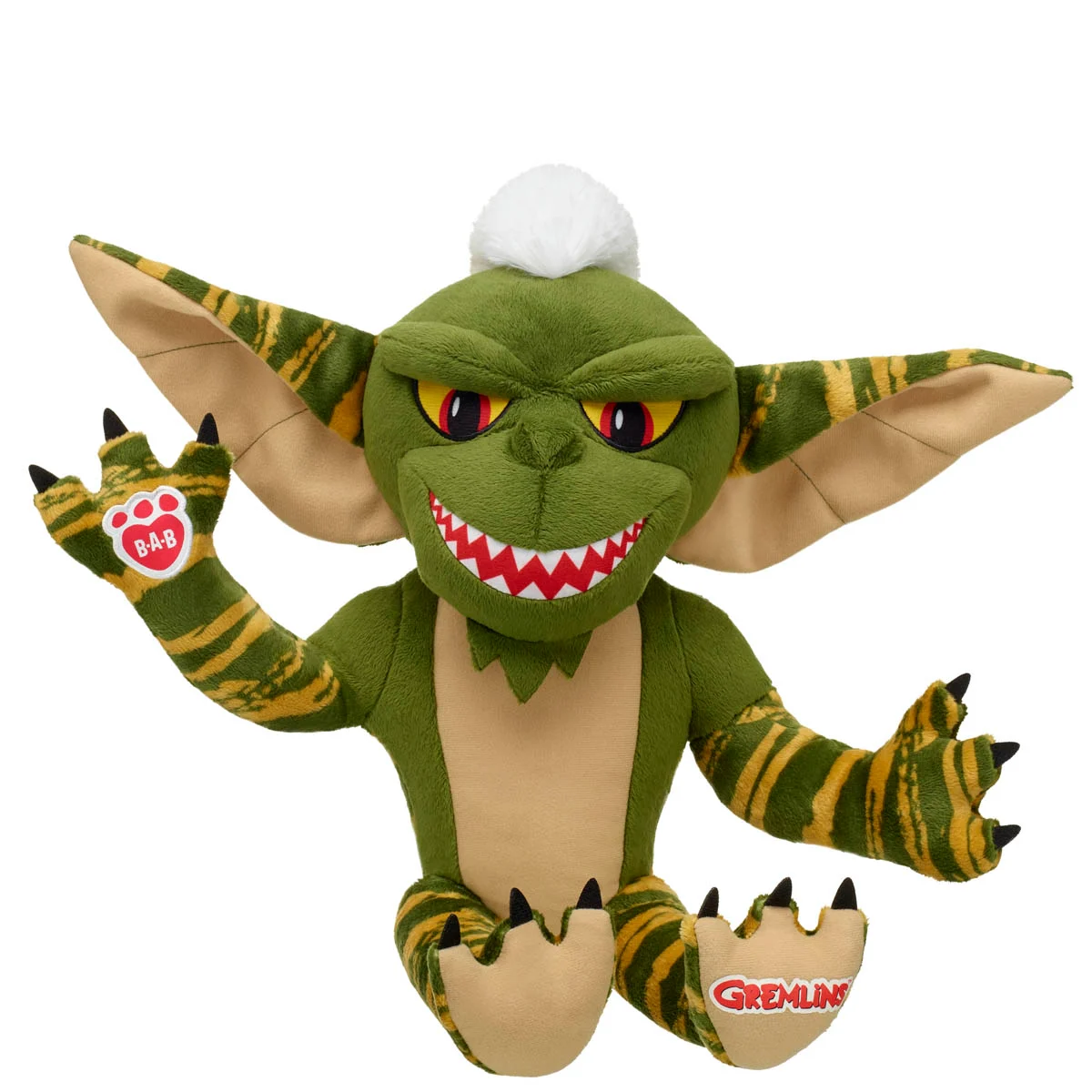 Build-A-Bear Gremlins Stripe Plush Stuffed Toys in Dark Green