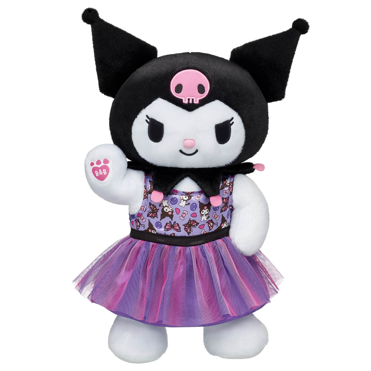 Kuromi Plush Gift Set with Butterfly Dress