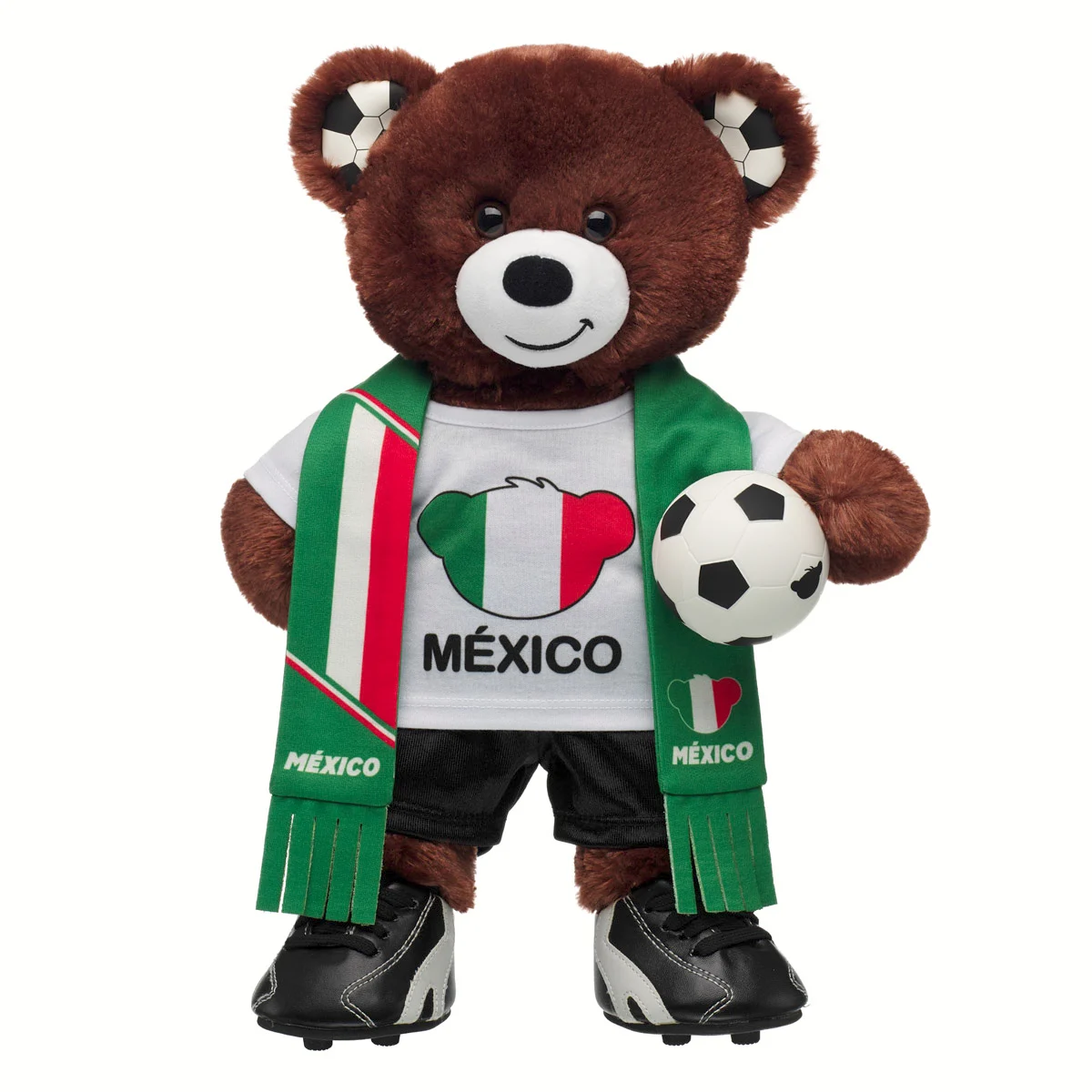Let's Goal Bear Mexico Gift Set | Build-A-Bear