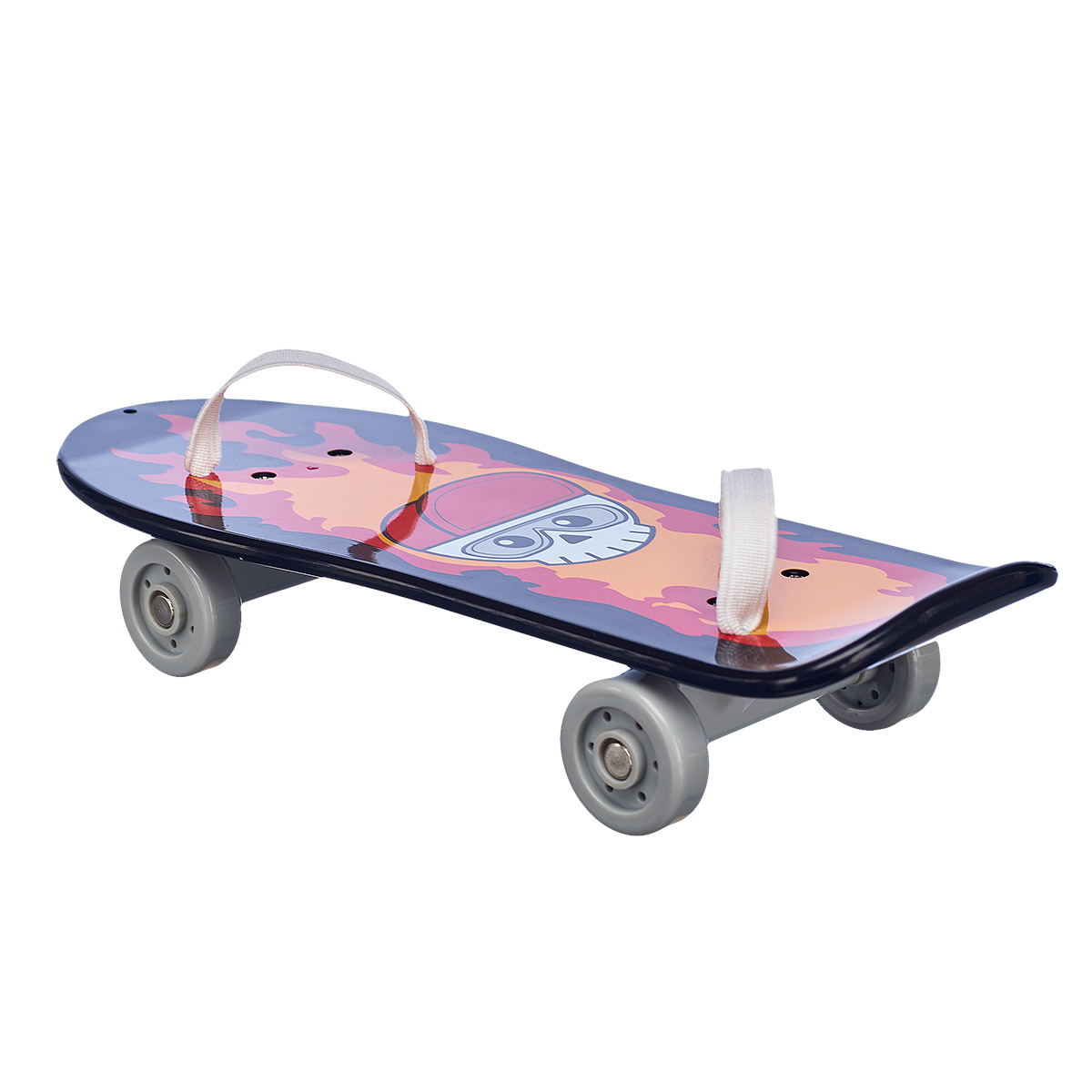 Black Skull and Flames Skateboard for Stuffed Animals | Build-A-Bear® Black Skull and Flames Skateboard for Stuffed Animals | Build-A-Bear®
