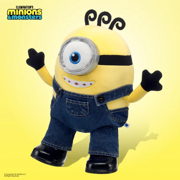 Minion James Plush with Overalls and Boots