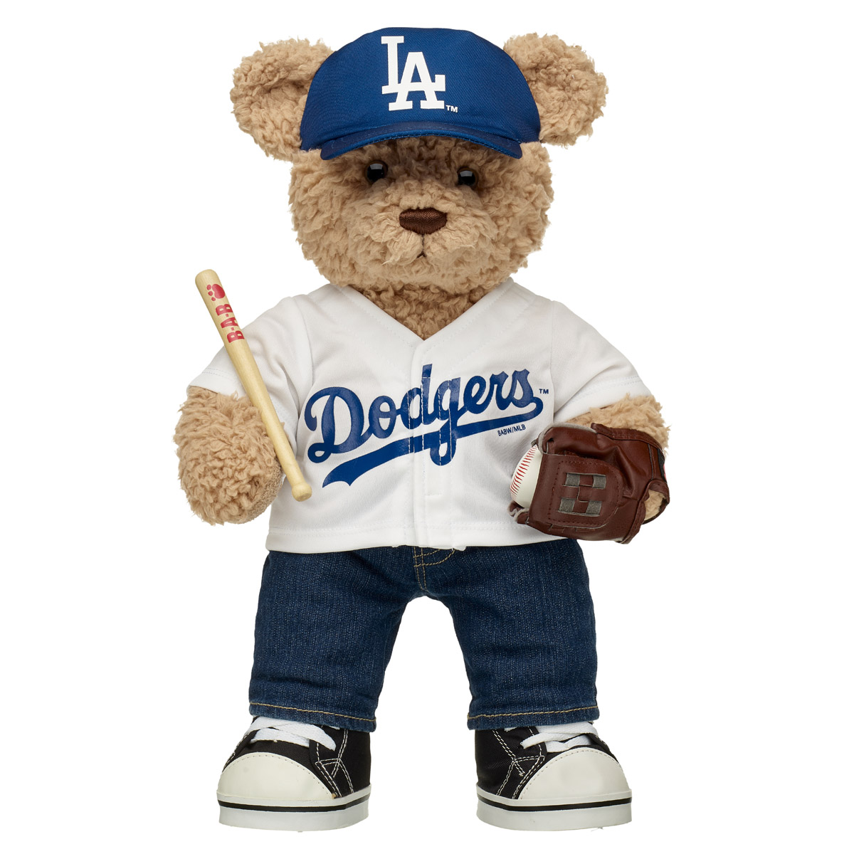 Dodgers Teddy Bear Trucker Hat Los Angeles Dodgers Hat for Plush Toys | Build-A-Bear® main image 2