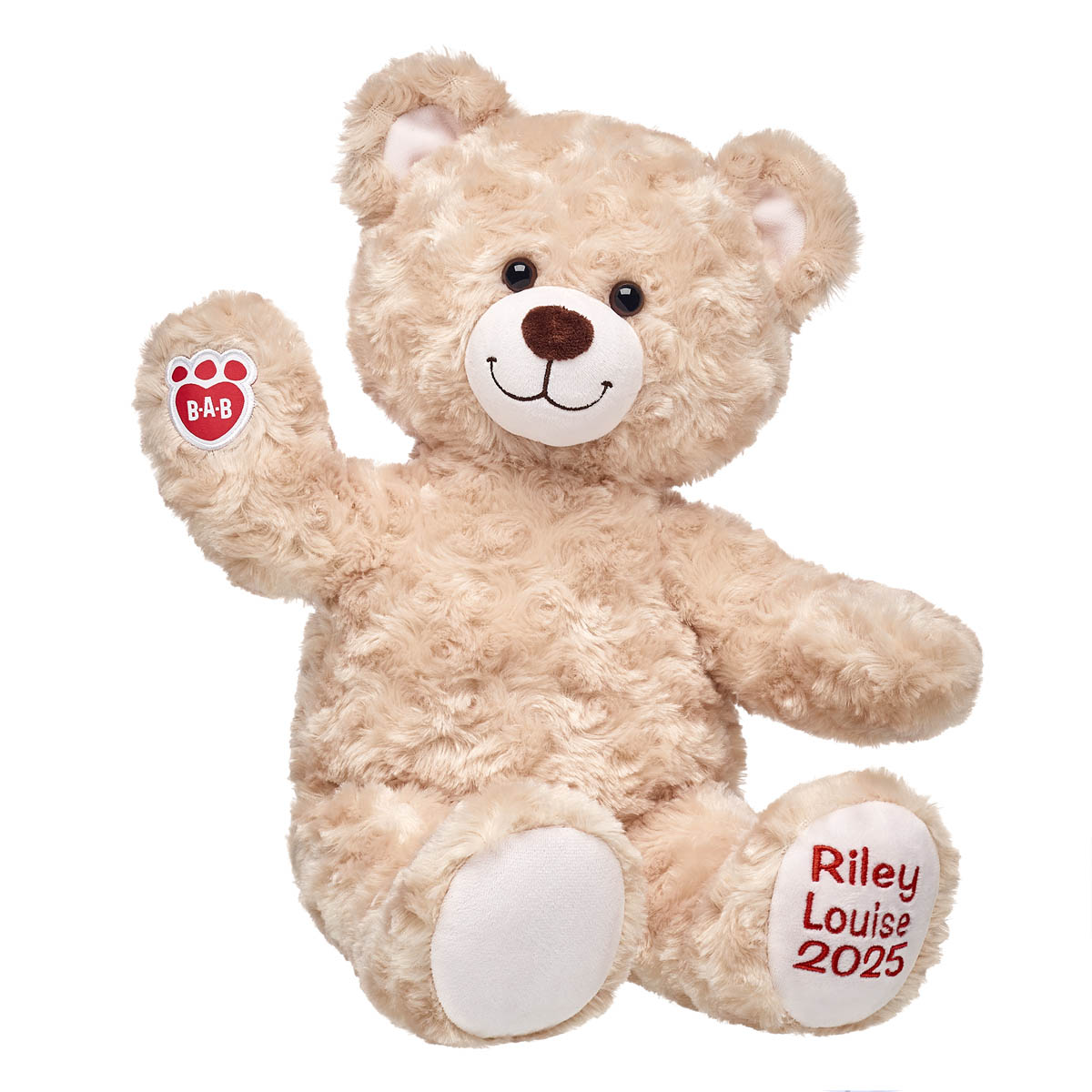 Mothers Day Teddy Bear Personalized Happy Hugs Teddy Bear Build-A