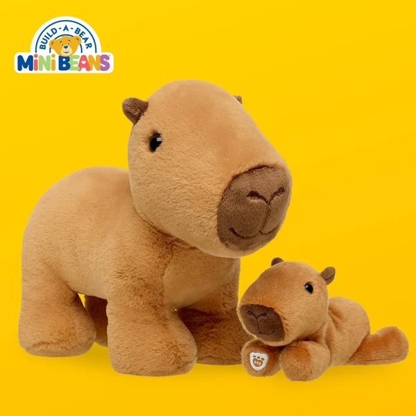 Capybara Stuffed Animal & Build-A-Bear Mini Beans&reg; Gift Set