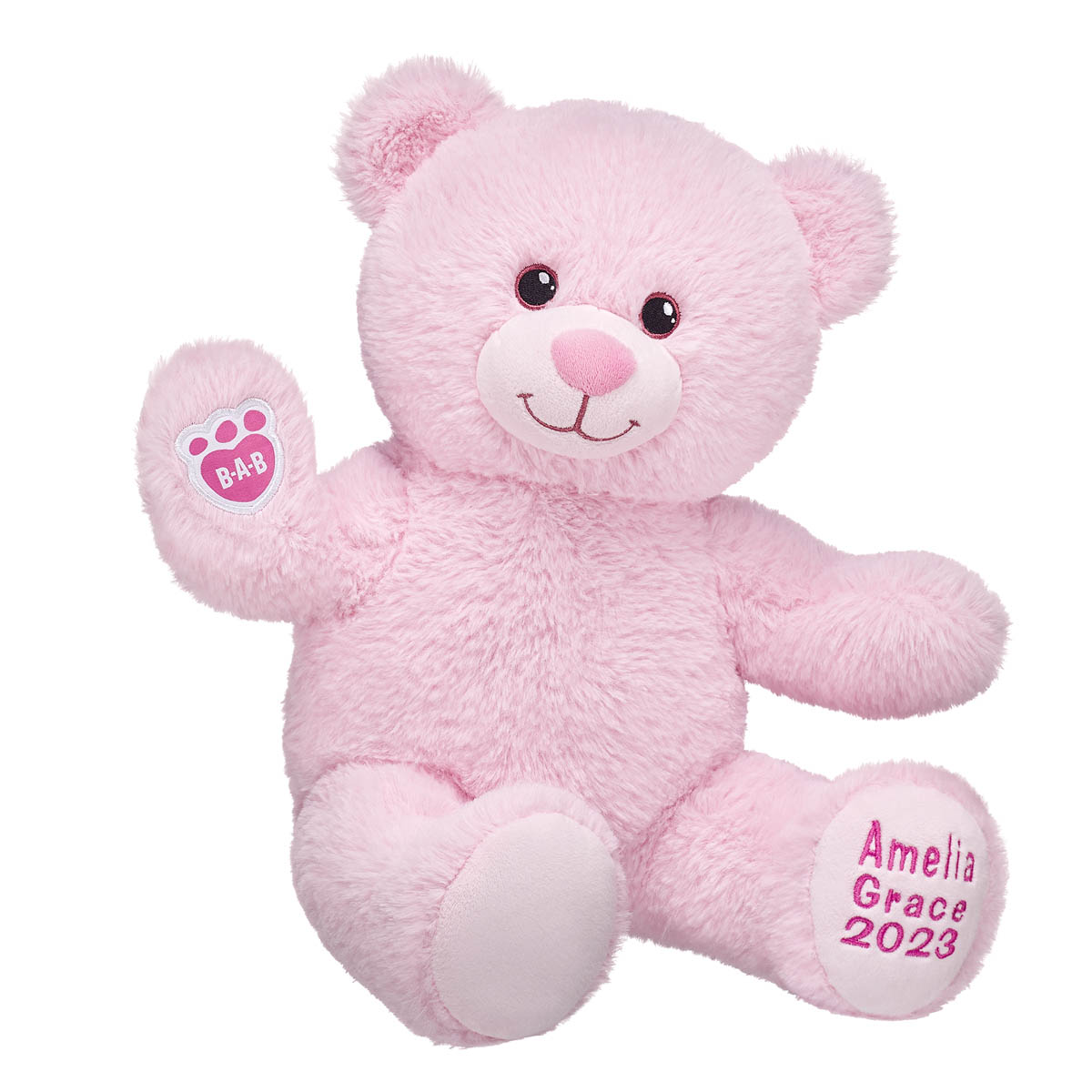 Personalized Pink Stuffed Bear | Shop 