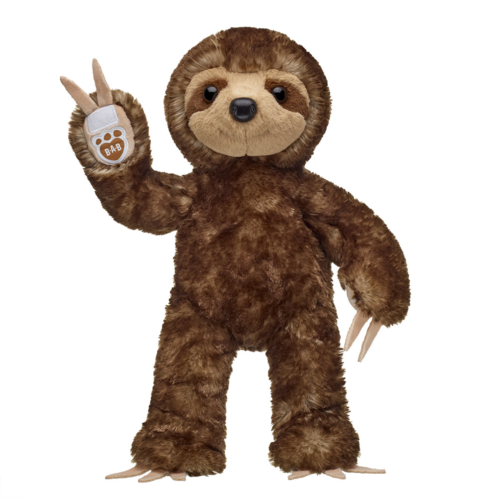 Build A Sloth Brown Sloth Stuffed Animal | Build-A-Bear®
