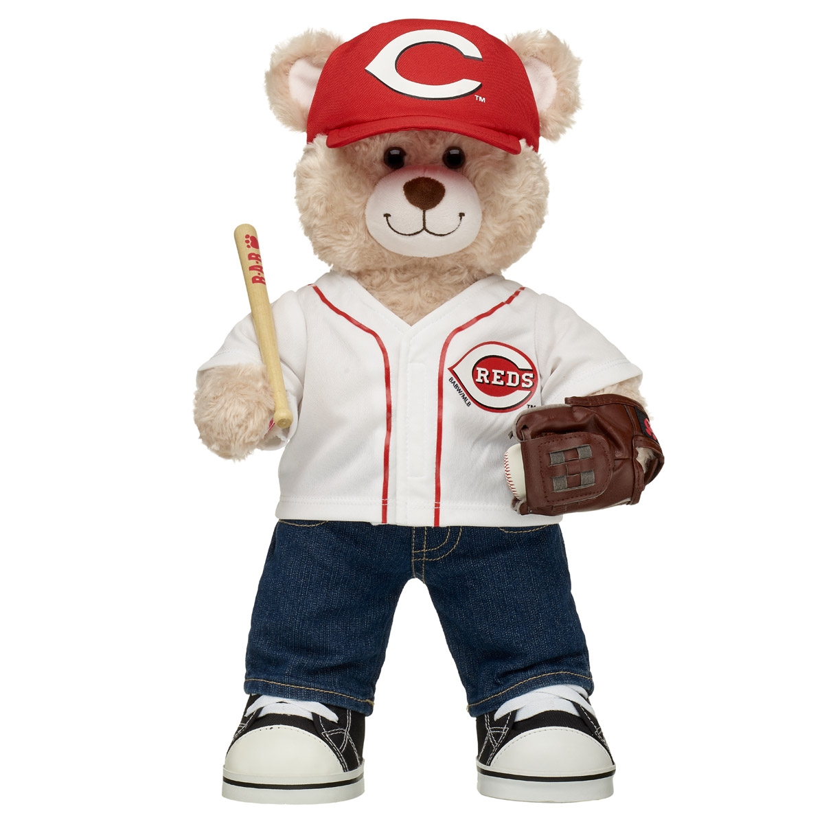 Cincinnati Reds™ Teddy Bear Gift Set | Build-A-Bear®