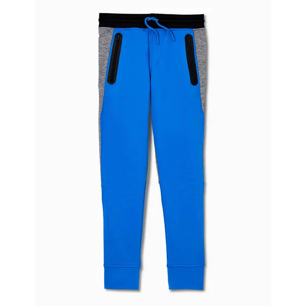 【BAON】Penkey Banding Bear Patch Brushed Jogger Pants Drawstring-Jogger-Castlerock-