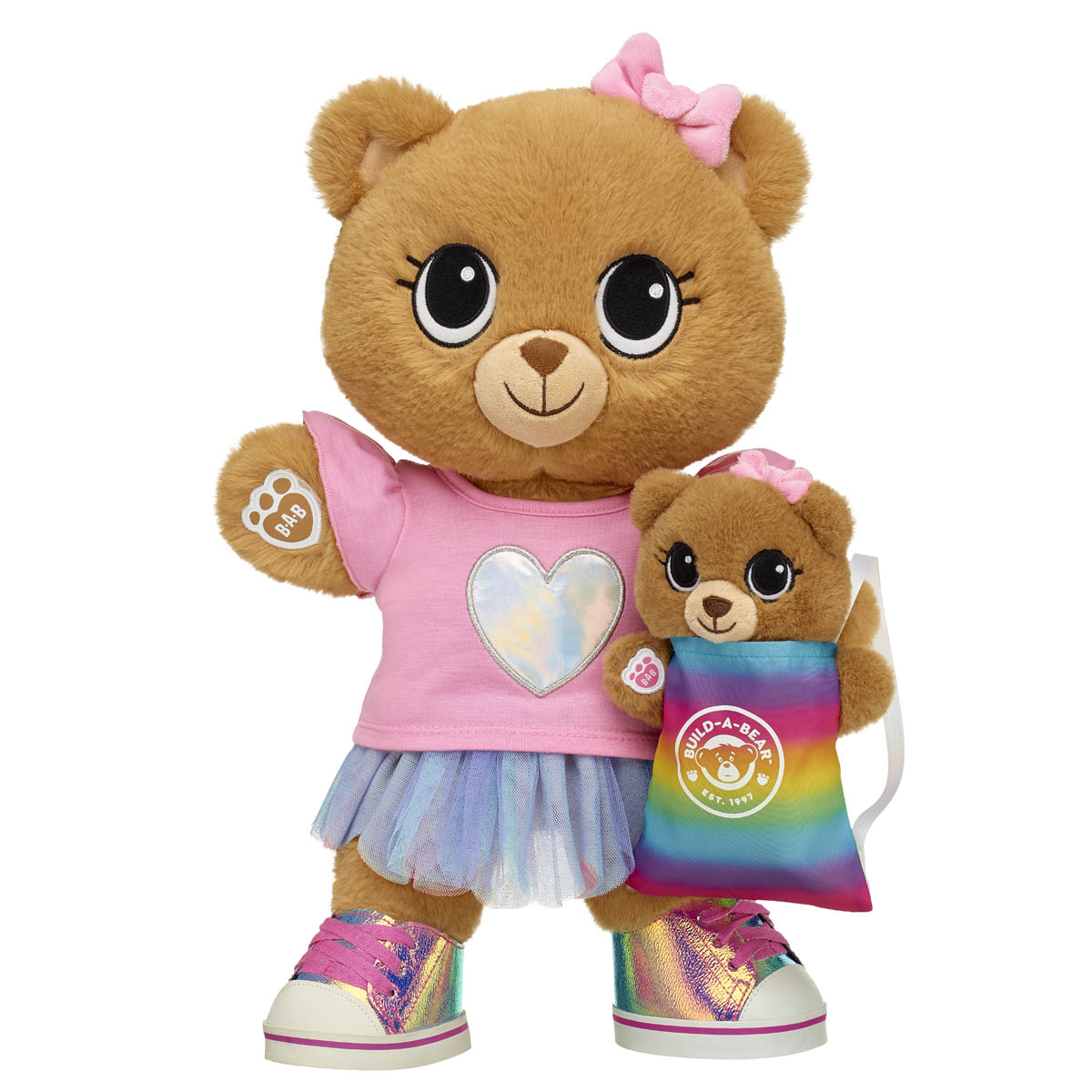 Bearnice Teddy Bear Mini Beans® & Bear Carrier Set | Build-A-Bear®
