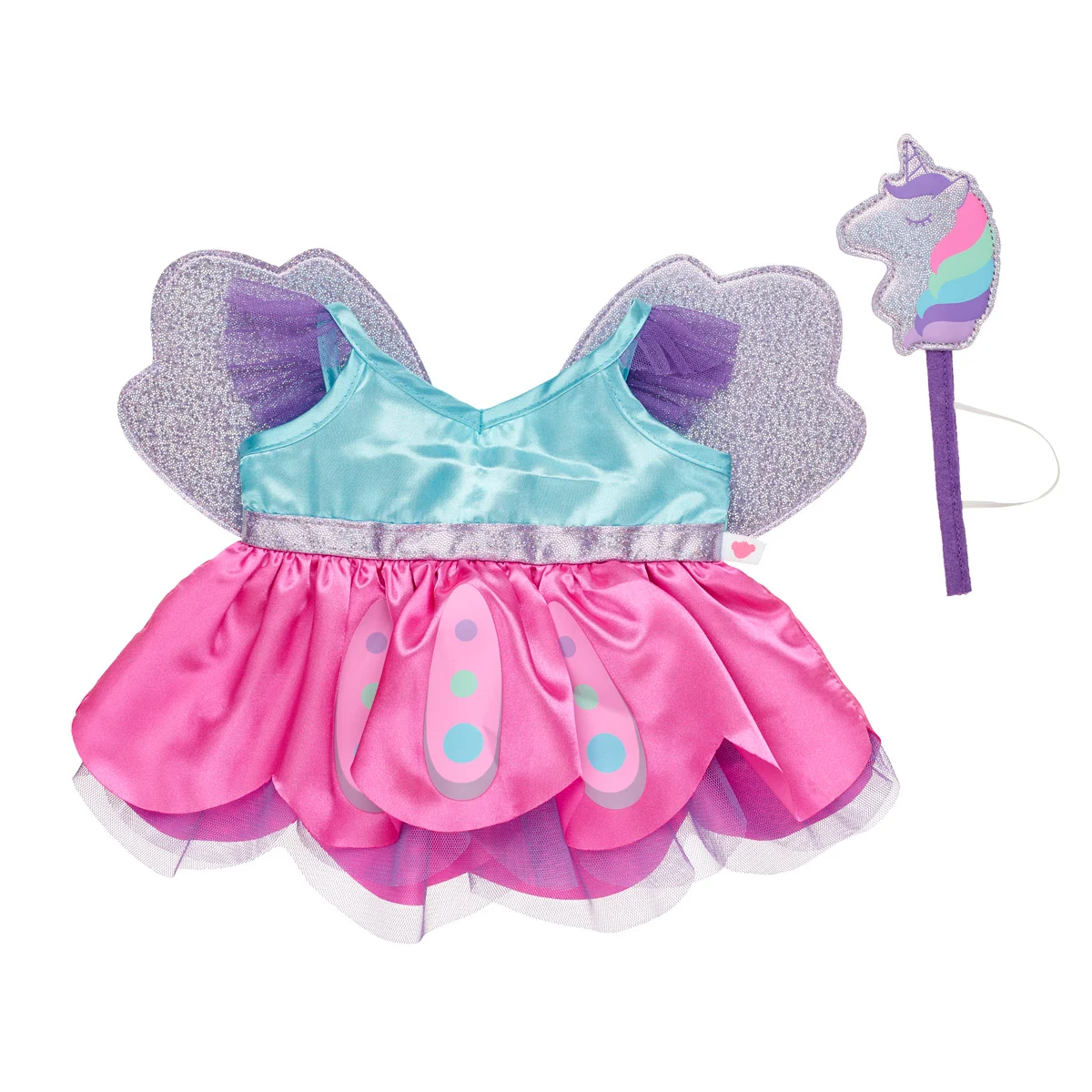 Fairy Dress, Wings & Unicorn Wand for Plush Toys | Build-A-Bear