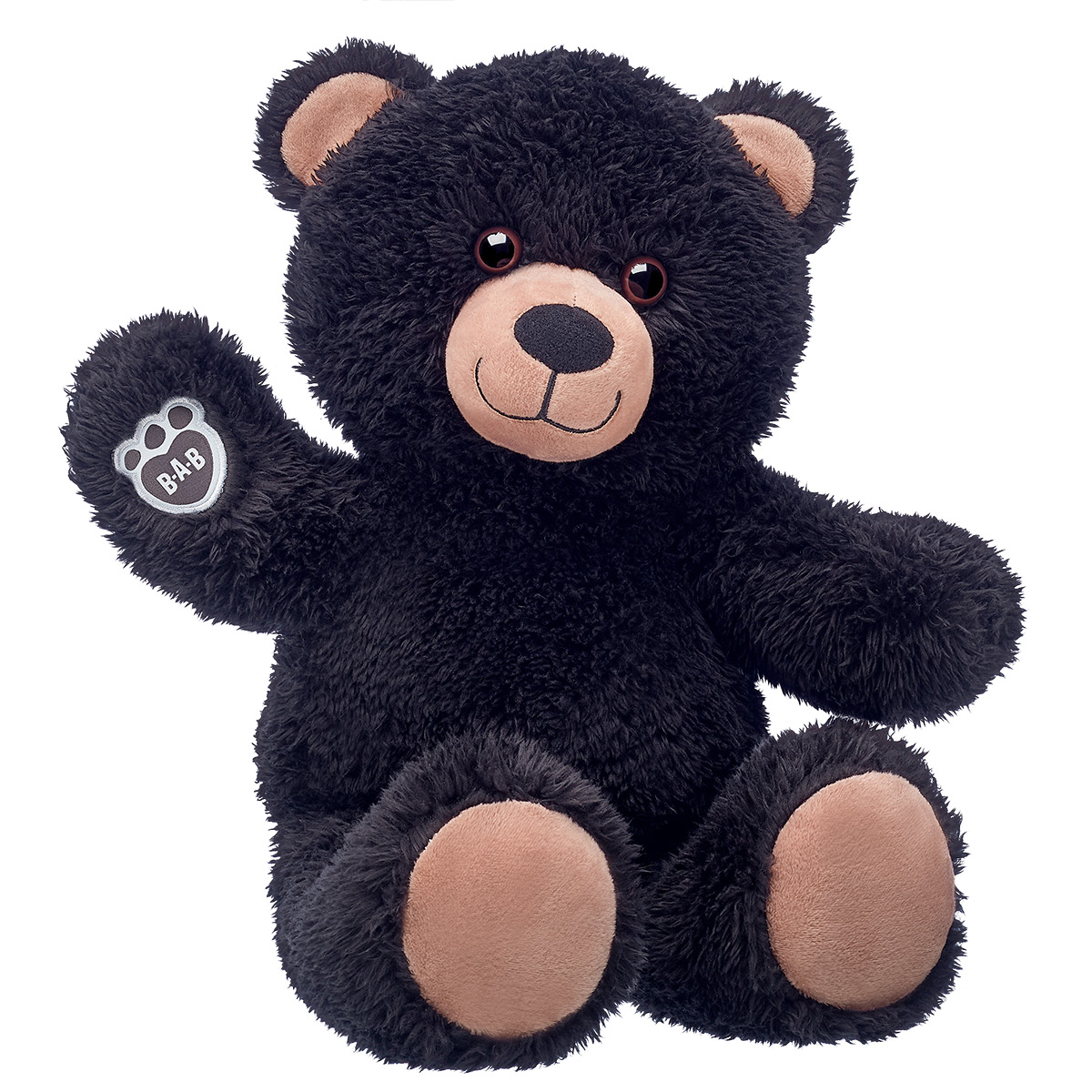 thumbnail image 2 of 16 Inch Stuffed Black Bear - Super Soft Plush Teddy Bear | Recordable Sound Module & Build-a-Bear Compatible 2 of 13