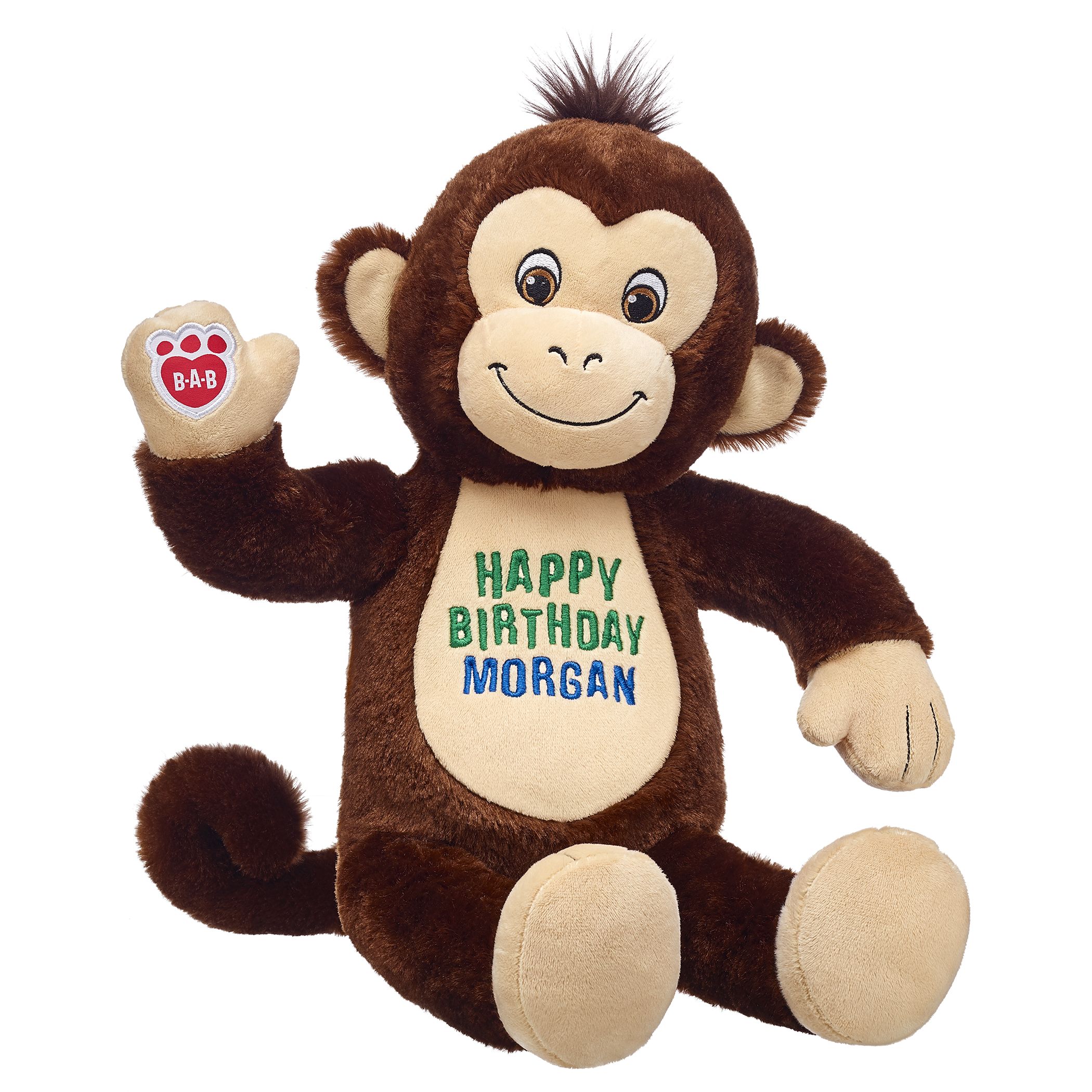 BUILD-A-BEAR MONKEY IN LOS ANGELES DODGERS UNIFORM