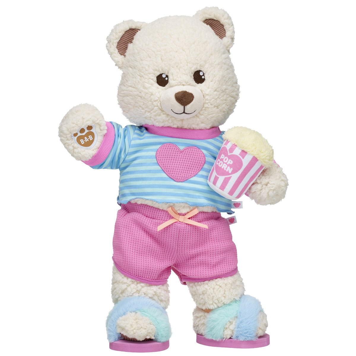 Cozy Cuddles Teddy Bear Popcorn Gift Set | Build-A-Bear