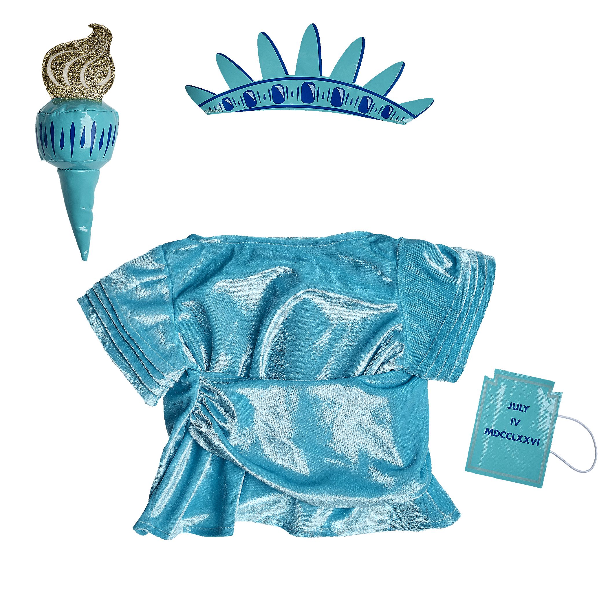 Statue of Liberty Costume 4 pc.