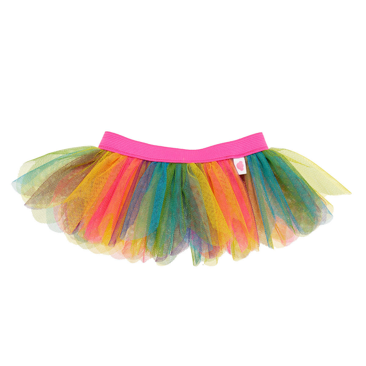 Rainbow Tutu How To Make A Layered Tulle Skirt No Sew Tulle Skirt