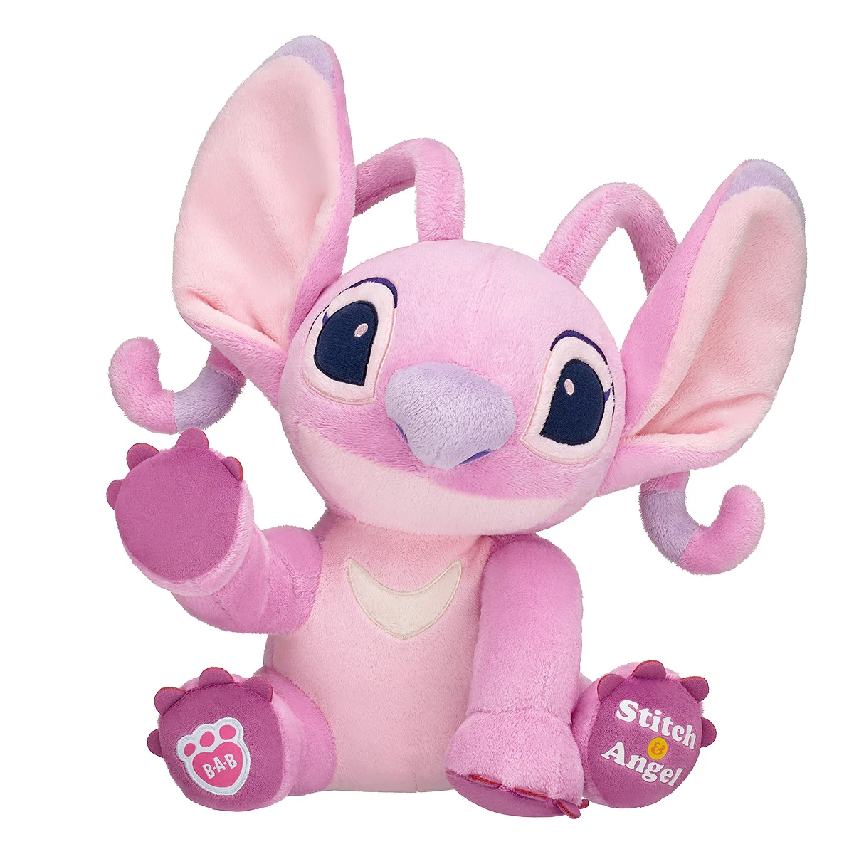 Disney Stitch Angel Plush | Build-A-Bear®