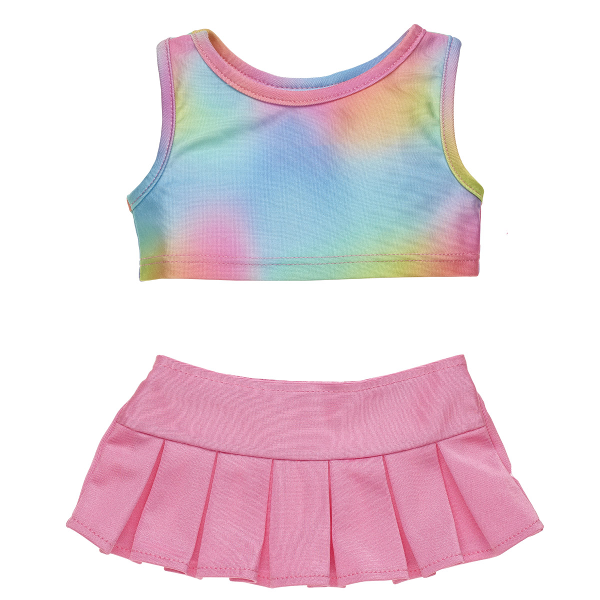 Tie-Dye Tank Pink Skirt Set for Plush Toys Build-A-Bear®