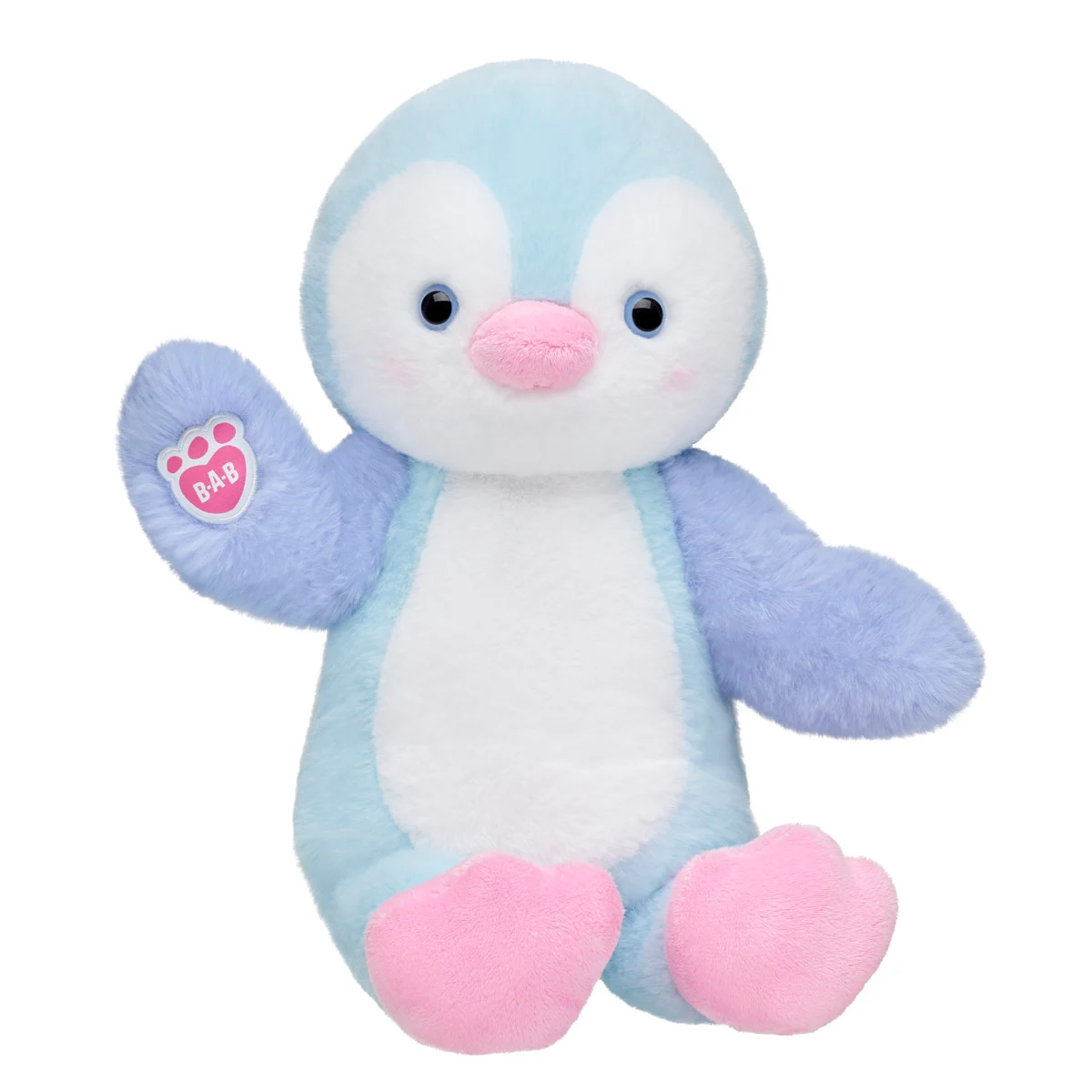 Pingouin huppé en résine Debout